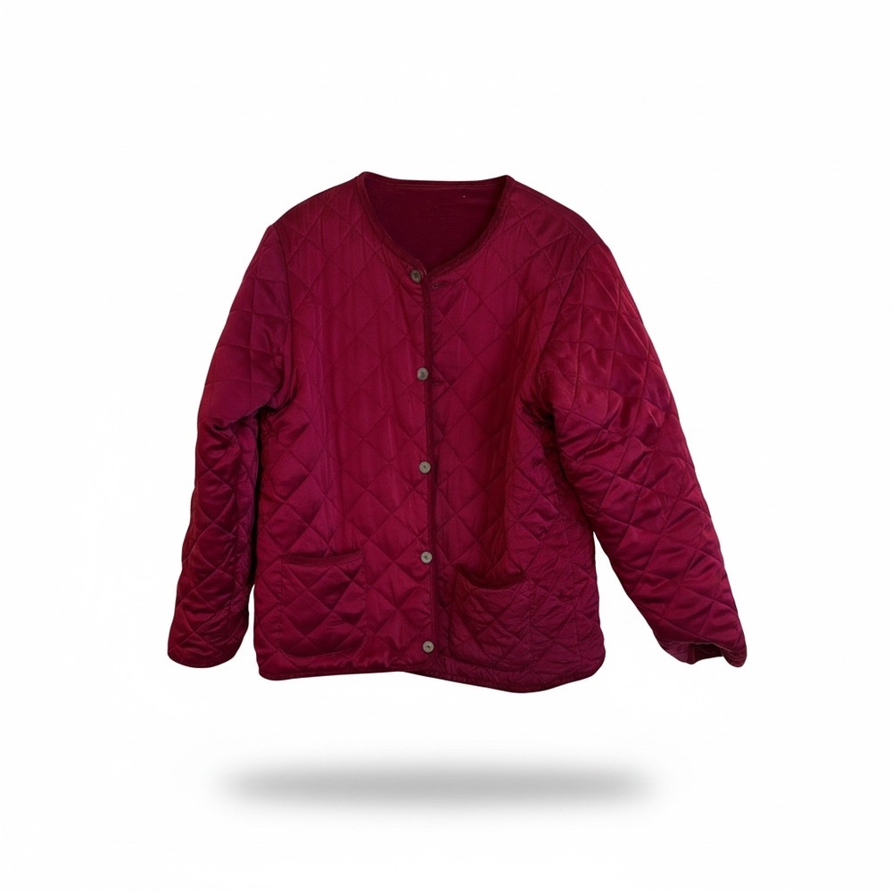 Vintage women’s reversible silk/velvet jacket